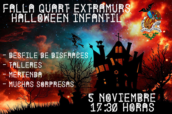 Halloween infantil, una tarde de niños